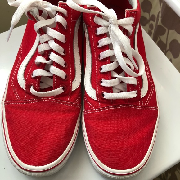 Shoes - Red vans!